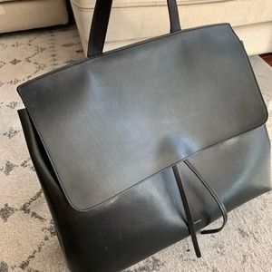 Mansur Gavriel Lady Bag Black Large